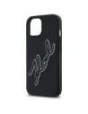 Hurtownia GSM - Karl Lagerfeld KLHCP15S3DRKSDLK Apple iPhone 15 hardcase 3D Rubber Signature negru - KLD21840 - {ean13} - Hurt