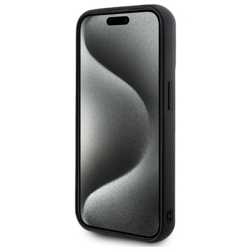 Etui Karl Lagerfeld KLHCP15X3DRKSDLK Apple iPhone 15 Pro Max hardcase 3D Rubber Signature czarny/black