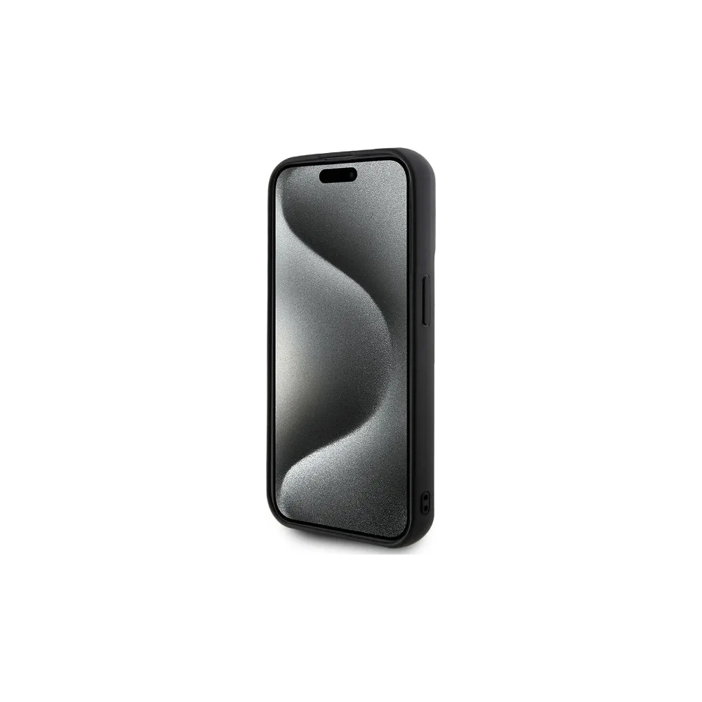 Hurtownia GSM - Karl Lagerfeld KLHCP15X3DRKSDLK Apple iPhone 15 Pro Max hardcase 3D Rubber Signature negru - KLD21841 - {ean13} - Hurt