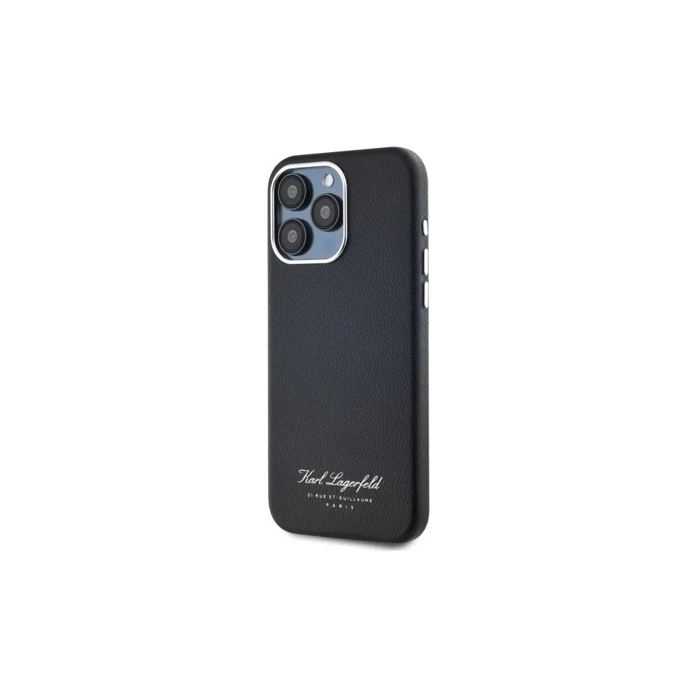 Hurtownia GSM - Karl Lagerfeld KLHCP15XPGWCMKHK Apple iPhone 15 Pro Max Hardcase Hotel RSG Schwarz - KLD21842 - {ean13} - Hurt