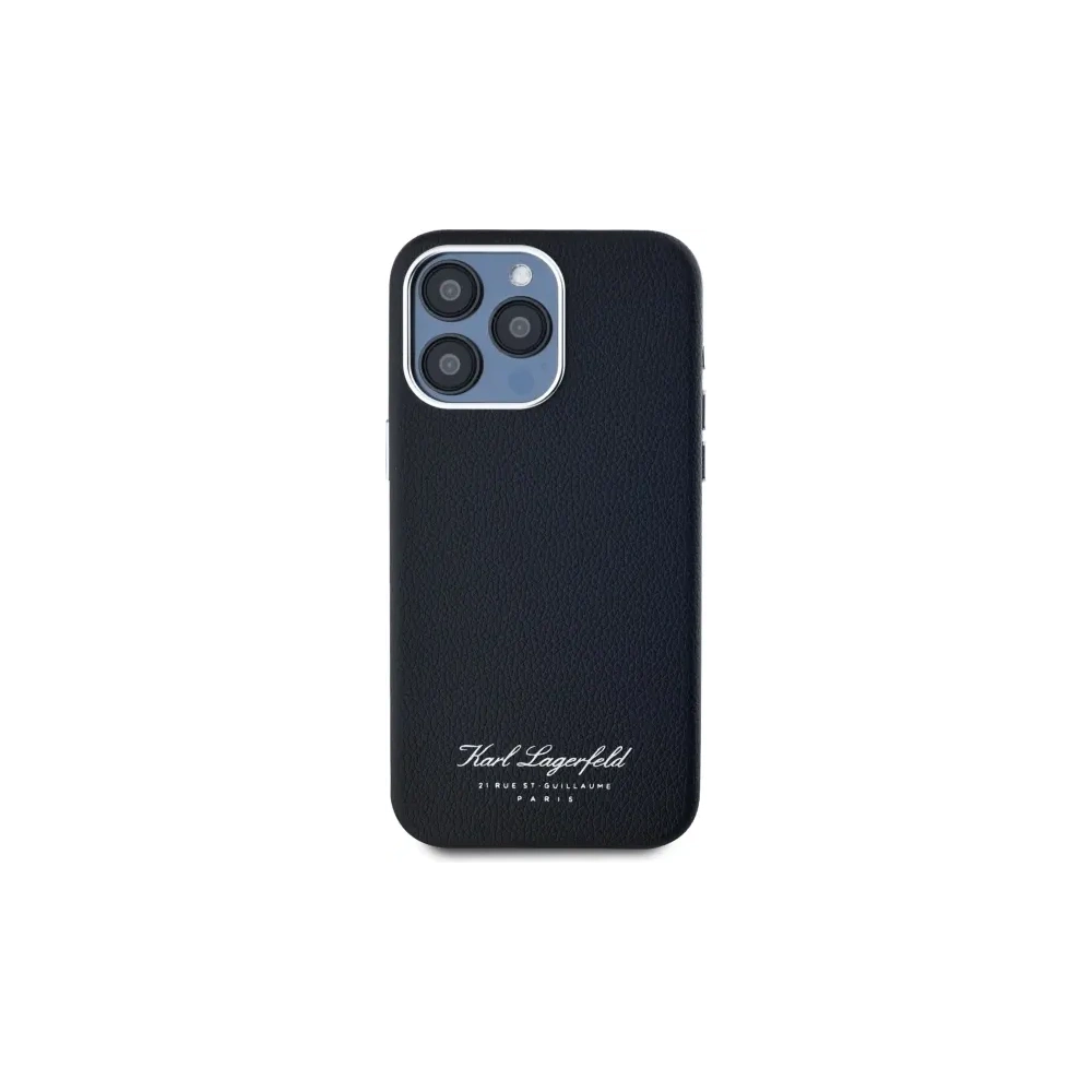 Hurtownia GSM - Karl Lagerfeld KLHCP15XPGWCMKHK Apple iPhone 15 Pro Max Hardcase Hotel RSG Schwarz - KLD21842 - {ean13} - Hurt
