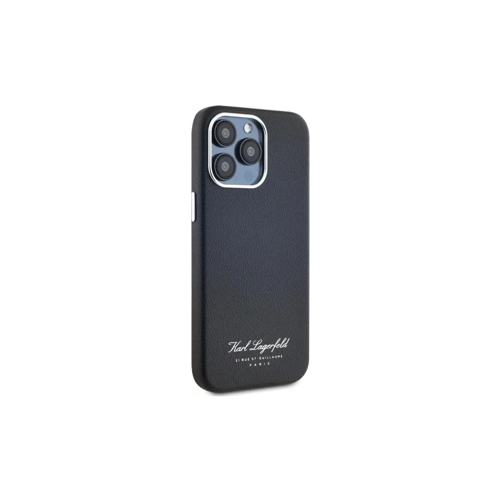 Hurtownia GSM - Karl Lagerfeld KLHCP15XPGWCMKHK Apple iPhone 15 Pro Max Hardcase Hotel RSG Schwarz - KLD21842 - {ean13} - Hurt