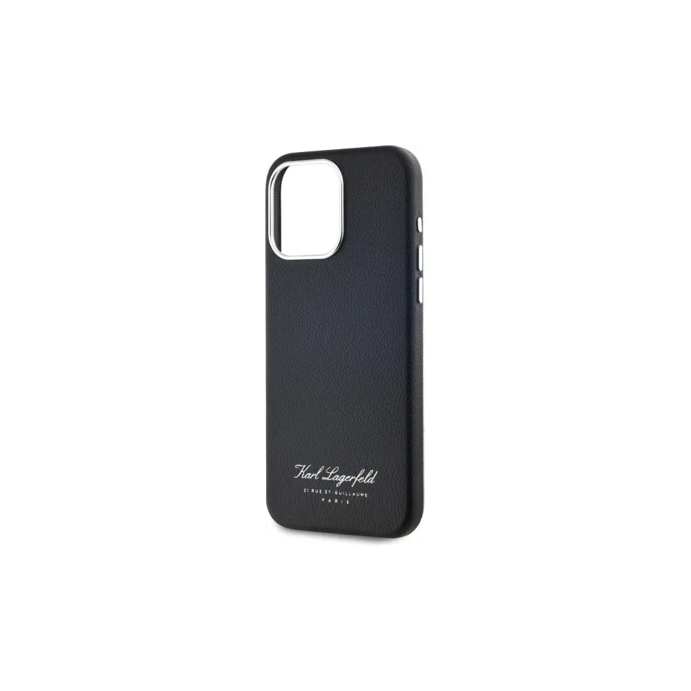 Hurtownia GSM - Karl Lagerfeld KLHCP15XPGWCMKHK Apple iPhone 15 Pro Max Hardcase Hotel RSG Schwarz - KLD21842 - {ean13} - Hurt