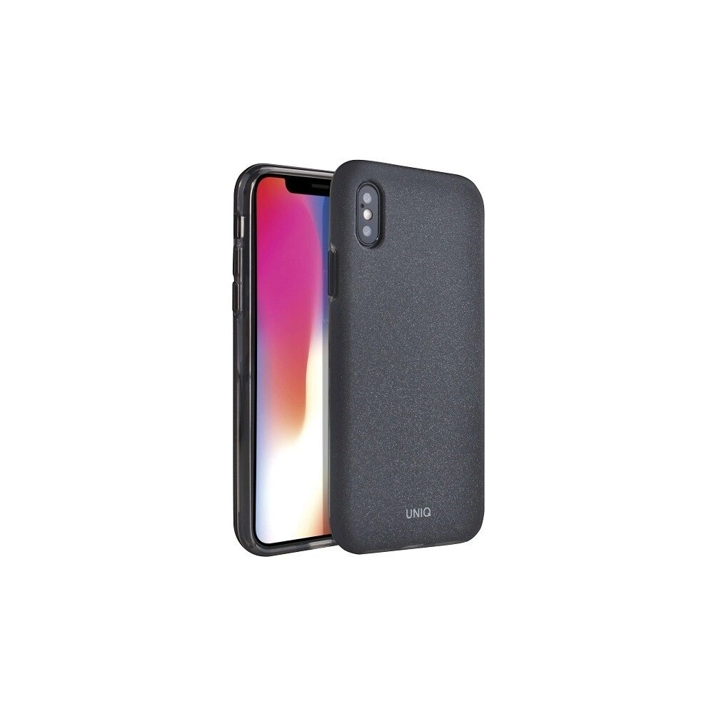 Hurtownia GSM - Etui UNIQ Lithos Apple iPhone X/Xs czarny /charcoal black - UNIQ185BLK - {ean13} - Hurt