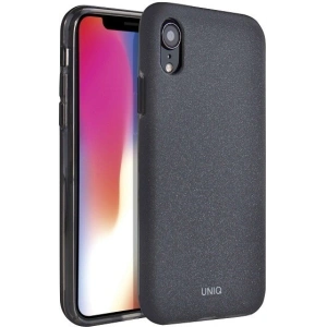 Hurtownia GSM - Etui UNIQ Lithos Apple iPhone Xr czarny /charcoal black - UNIQ188BLK - {ean13} - Hurt