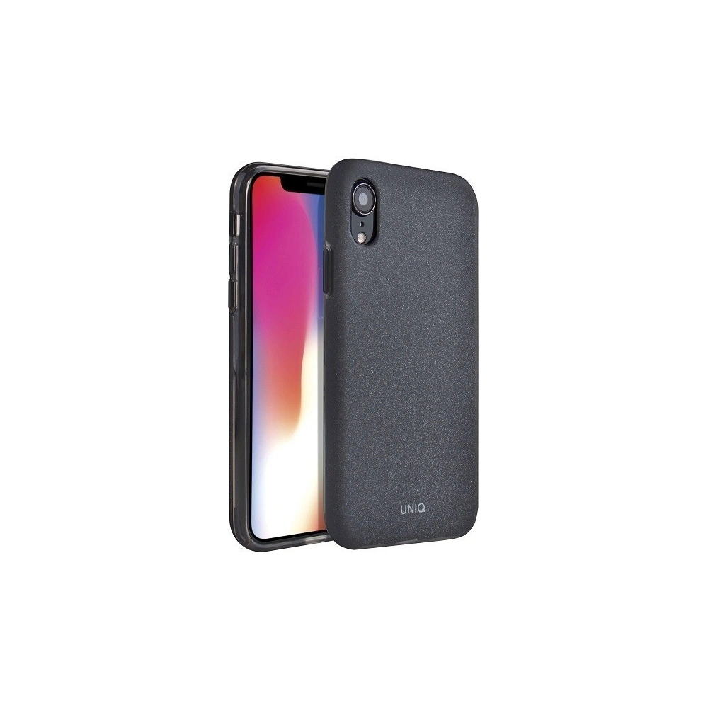 Hurtownia GSM - Etui UNIQ Lithos Apple iPhone Xr schwarz / charcoal black - UNIQ188BLK - {ean13} - Hurt