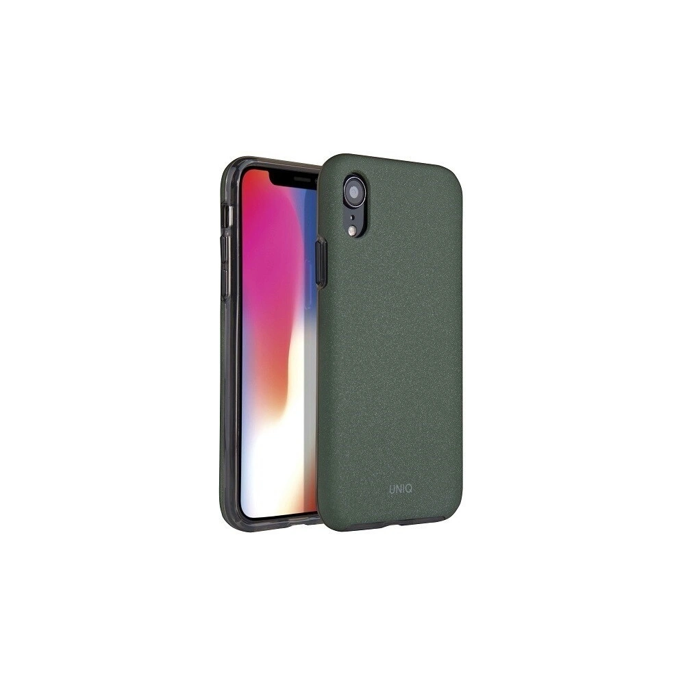Hurtownia GSM - Etui UNIQ Lithos Apple iPhone Xr oliwkowy /olive - UNIQ190OLV - {ean13} - Hurt
