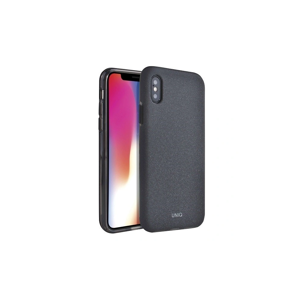 Hurtownia GSM - Etui UNIQ Lithos Apple iPhone Xs Max czarny /charcoal black - UNIQ191BLK - {ean13} - Hurt