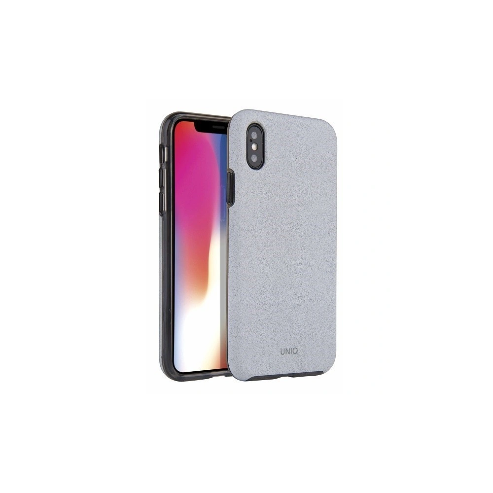 Hurtownia GSM - Etui UNIQ Lithos Apple iPhone Xs Max jasno -szary/ light grey - UNIQ192GRY - {ean13} - Hurt