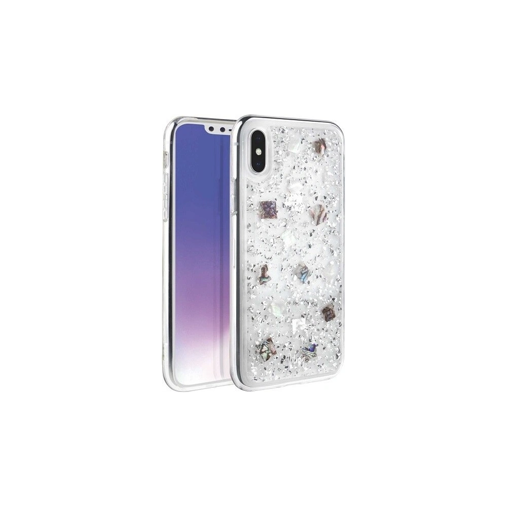 Hurtownia GSM - Etui UNIQ Lumence Clear Apple iPhone Xs Max srebrny/Perivvinkle silver - UNIQ197SLV - {ean13} - Hurt