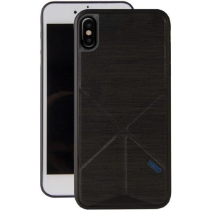 Etui UNIQ Transforma Ligne Apple iPhone X/Xs negru/raven black