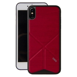 Etui UNIQ Transforma Ligne Apple iPhone X/Xs roșu/fire red
