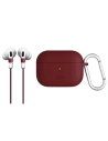UNIQ Vencer AirPods Pro Silicone burgundy maroon