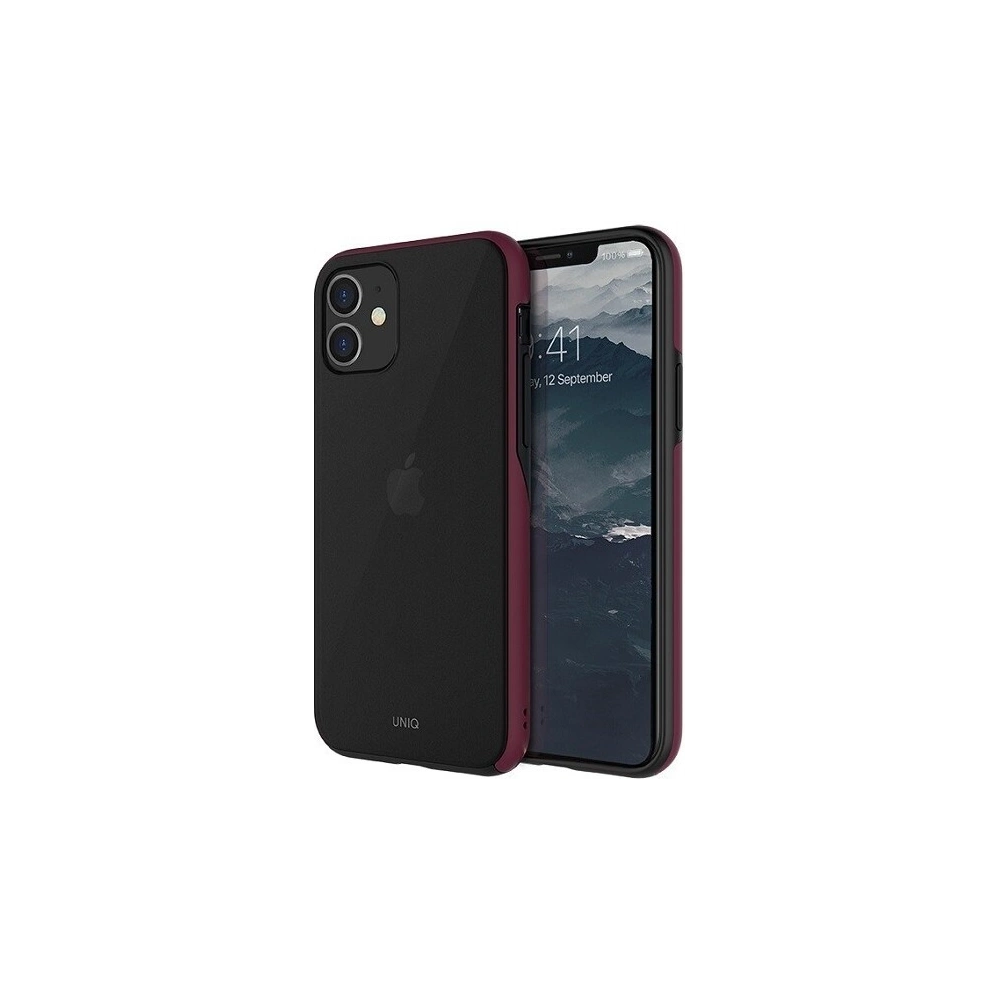 Hurtownia GSM - Etui UNIQ Vesto Hue Apple iPhone 11 bordowy /maroon - UNIQ211MRN - {ean13} - Hurt