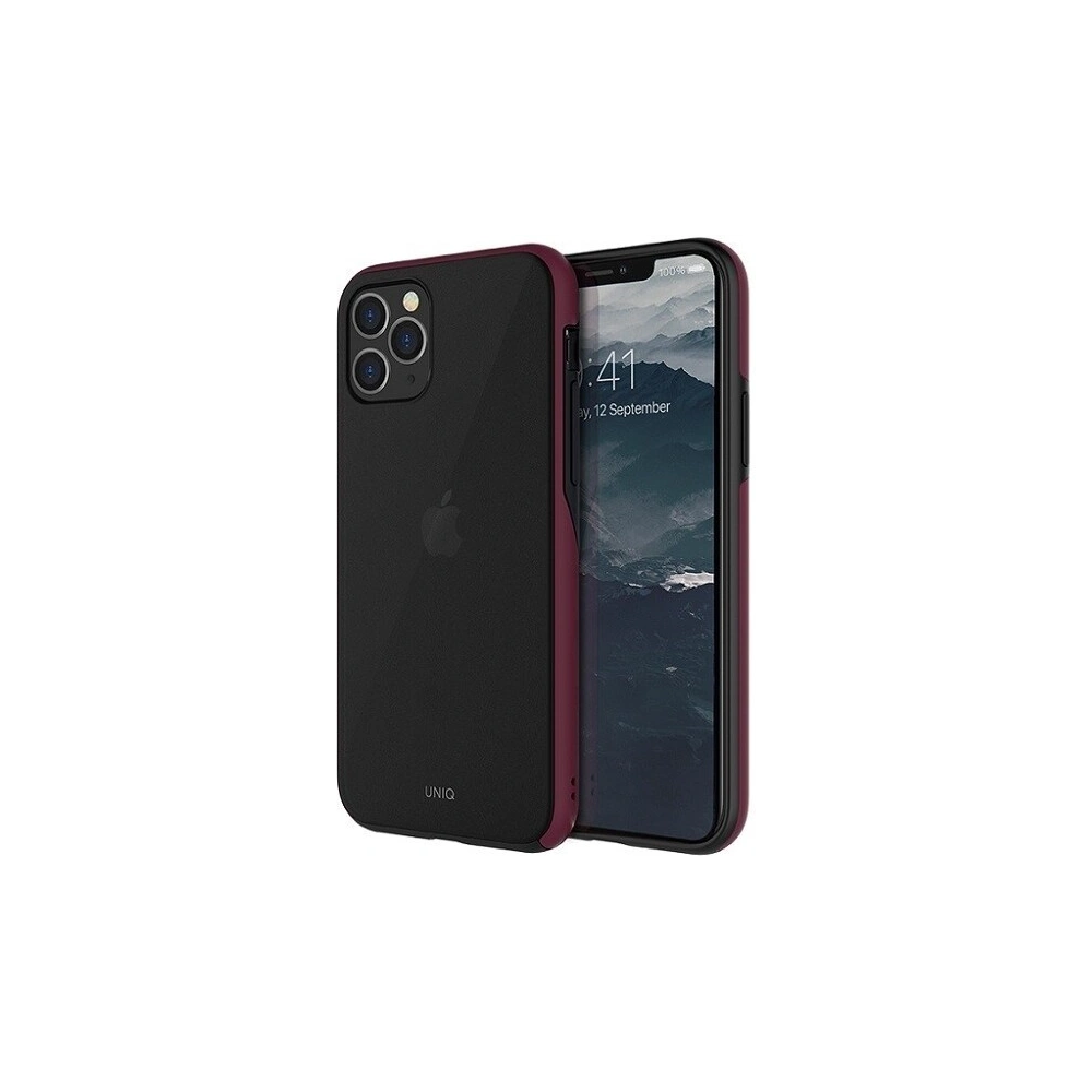 Hurtownia GSM - Etui UNIQ Vesto Hue Apple iPhone 11 Pro Max bordowy/maroon - UNIQ212MRN - {ean13} - Hurt
