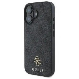 Hurtownia GSM - Guess GUHMP16SP4SM4MK Apple iPhone 16 hardcase 4G Mic Clasic MagSafe negru - GUE4207 - {ean13} - Hurt