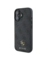 Etui Guess GUHMP16SP4SM4MK Apple iPhone 16 hardcase 4G Small Classic MagSafe czarny/black