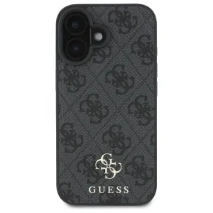 Hurtownia GSM - Guess GUHMP16SP4SM4MK Apple iPhone 16 hardcase 4G Mic Clasic MagSafe negru - GUE4207 - {ean13} - Hurt