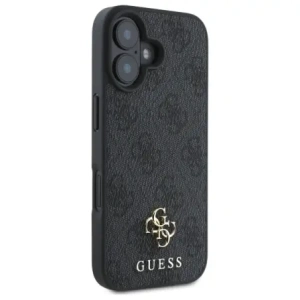 Hurtownia GSM - Guess GUHMP16SP4SM4MK Apple iPhone 16 hardcase 4G Mic Clasic MagSafe negru - GUE4207 - {ean13} - Hurt