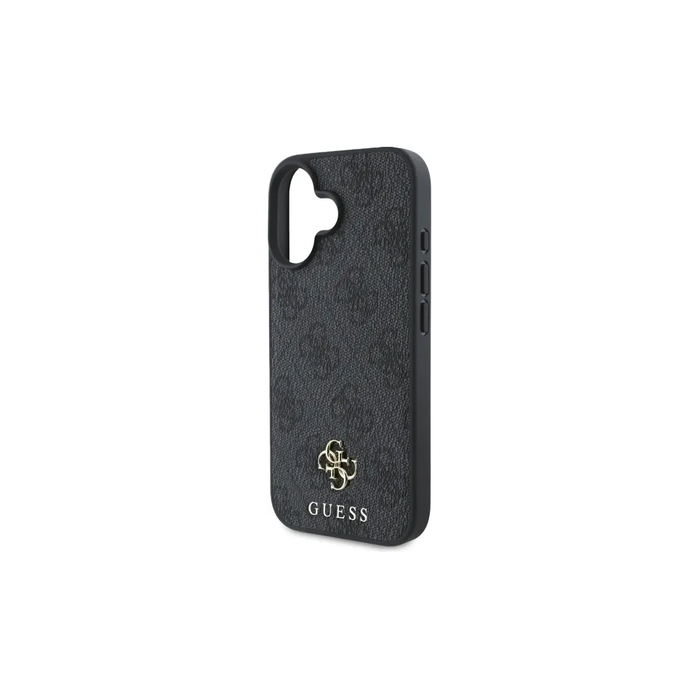Etui Guess GUHMP16SP4SM4MK Apple iPhone 16 hardcase 4G Small Classic MagSafe czarny/black