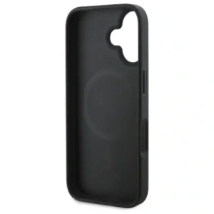 Hurtownia GSM - Guess GUHMP16SP4SM4MK Apple iPhone 16 hardcase 4G Mic Clasic MagSafe negru - GUE4207 - {ean13} - Hurt