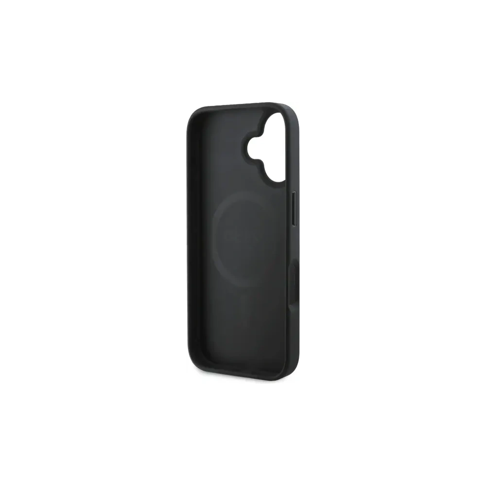 Etui Guess GUHMP16SP4SM4MK Apple iPhone 16 hardcase 4G Small Classic MagSafe czarny/black