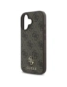 Etui Guess GUHMP16SP4SM4MW Apple iPhone 16 hardcase 4G Small Classic MagSafe brązowy/brown