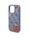Wholesale Guess GUHMP16XP4ROPEMCB Apple iPhone 16 Pro Max hardcase 4G Flowers Print MagSafe blue - GUE4210 - {ean13} - Hurt