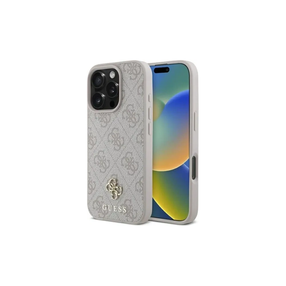 Hurtownia GSM - Guess GUHMP16XP4SM4MP Apple iPhone 16 Pro Max Hardcase 4G Klein Klassisch MagSafe pink - GUE4211 - {ean13} - Hurt