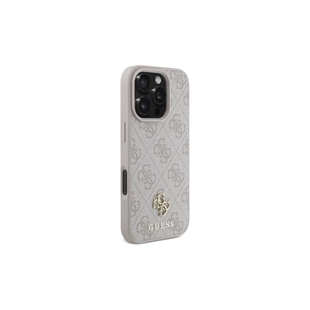 Hurtownia GSM - Guess GUHMP16XP4SM4MP Apple iPhone 16 Pro Max Hardcase 4G Klein Klassisch MagSafe pink - GUE4211 - {ean13} - Hurt