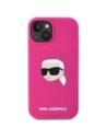 Hurtownia GSM - Karl Lagerfeld KLHMP15SSKHPPLF Apple iPhone 15 hardcase Silicon Karl Head Print MagSafe fuchsia - KLD21846 - {ean13} - Hurt