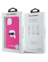 Hurtownia GSM - Karl Lagerfeld KLHMP15SSKHPPLF Apple iPhone 15 hardcase Silicon Karl Head Print MagSafe fuchsia - KLD21846 - {ean13} - Hurt