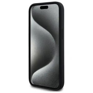 Hurtownia GSM - Karl Lagerfeld KLHMP15SSKHPPLK Apple iPhone 15 carcasă din silicon hardcase cu imprimeu Karl Head MagSafe negru - KLD21847 - {ean13} - Hurt
