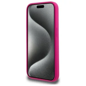 Hurtownia GSM - Karl Lagerfeld KLHMP15XSKHPPLF Apple iPhone 15 Pro Max Hartschale Silikon Karl Kopf Druck MagSafe fuchsia - KLD21848 - {ean13} - Hurt