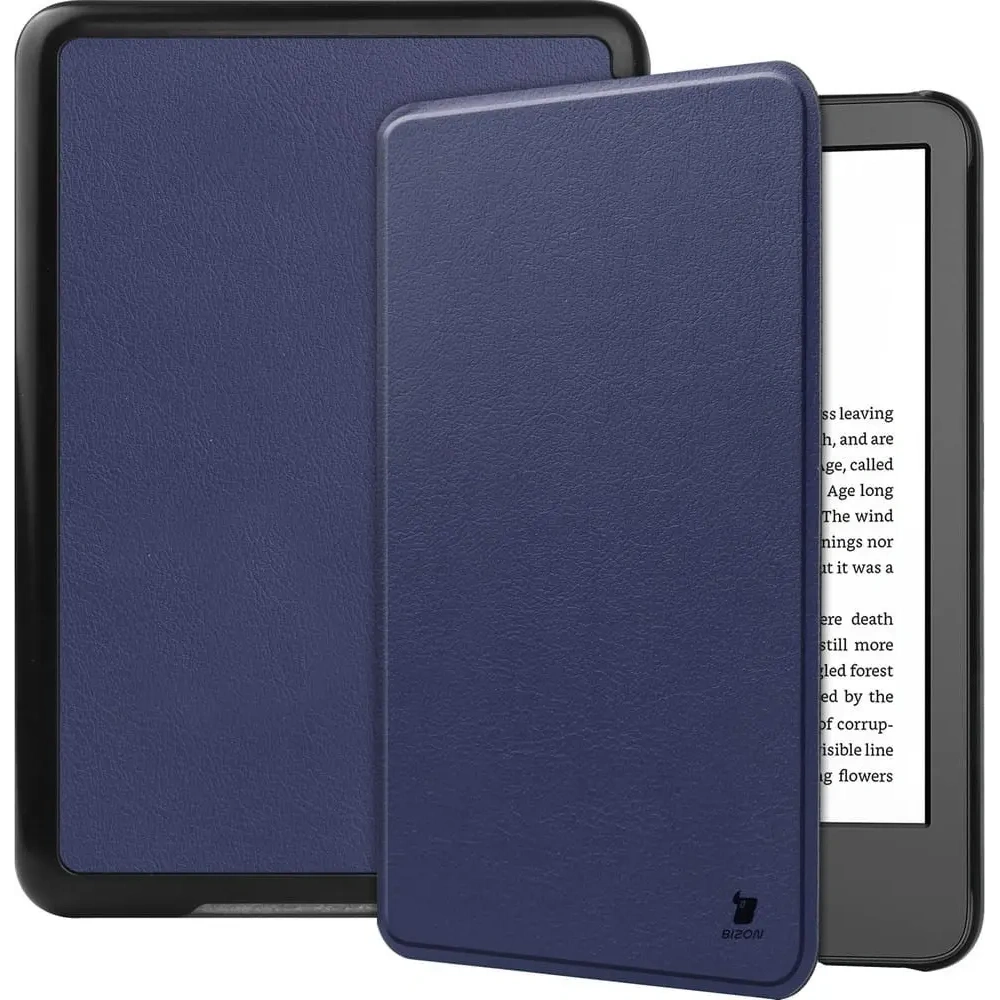 Wholesale Bizon Case Tab Croc Amazon Kindle 12 2024 / 11 2022 navy blue - BIZ1 - {ean13} - Hurt