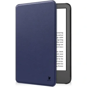 Hurtownia GSM - Culoare albastru închis Bizon Case Tab Croc pentru Amazon Kindle 12 2024 / 11 2022 - BIZ1 - {ean13} - Hurt