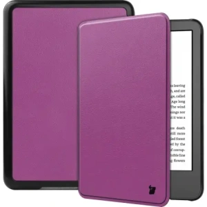 Wholesale Bizon Case Tab Croc Amazon Kindle 12 2024 / 11 2022 dark purple - BIZ2 - {ean13} - Hurt