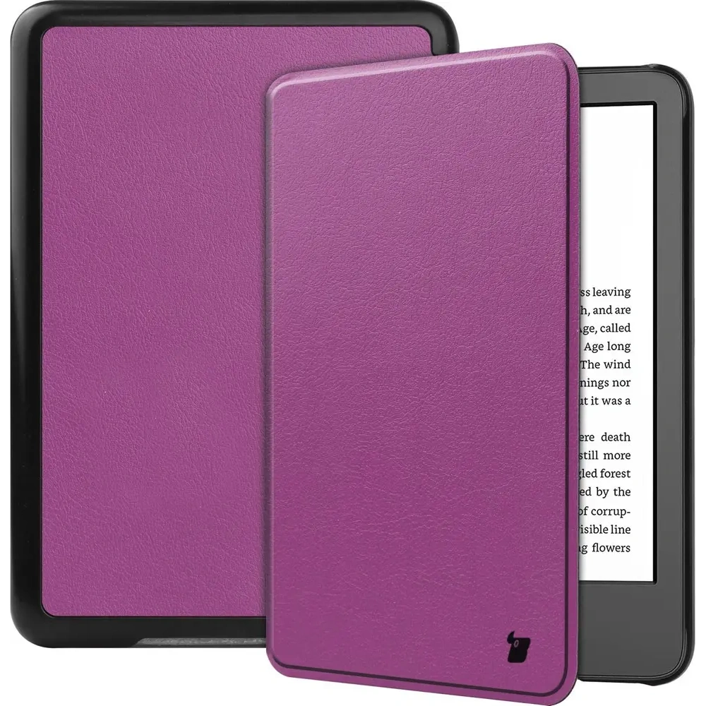 Hurtownia GSM - Bizon Case Tab Croc Amazon Kindle 12 2024 / 11 2022 sötétlila - BIZ2 - {ean13} - Hurt