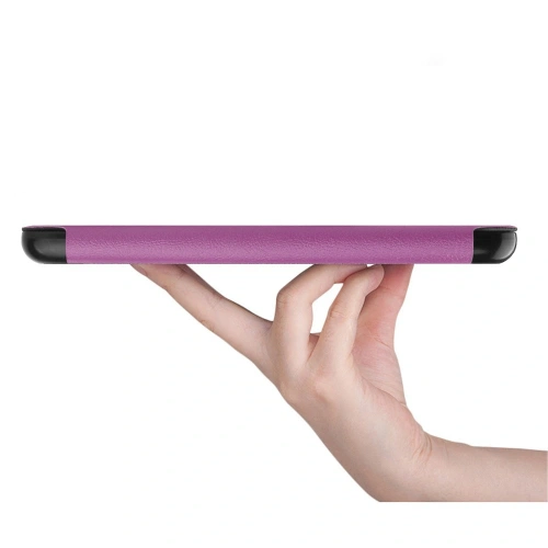 Etui Bizon Case Tab Croc do Amazon Kindle 12 2024 / 11 2022 ciemnofioletowe