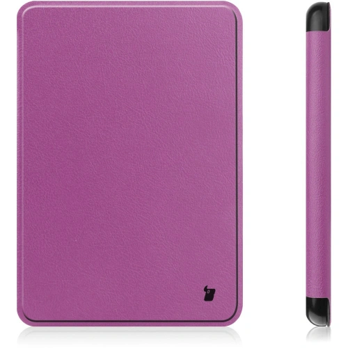 Etui Bizon Case Tab Croc do Amazon Kindle 12 2024 / 11 2022 ciemnofioletowe