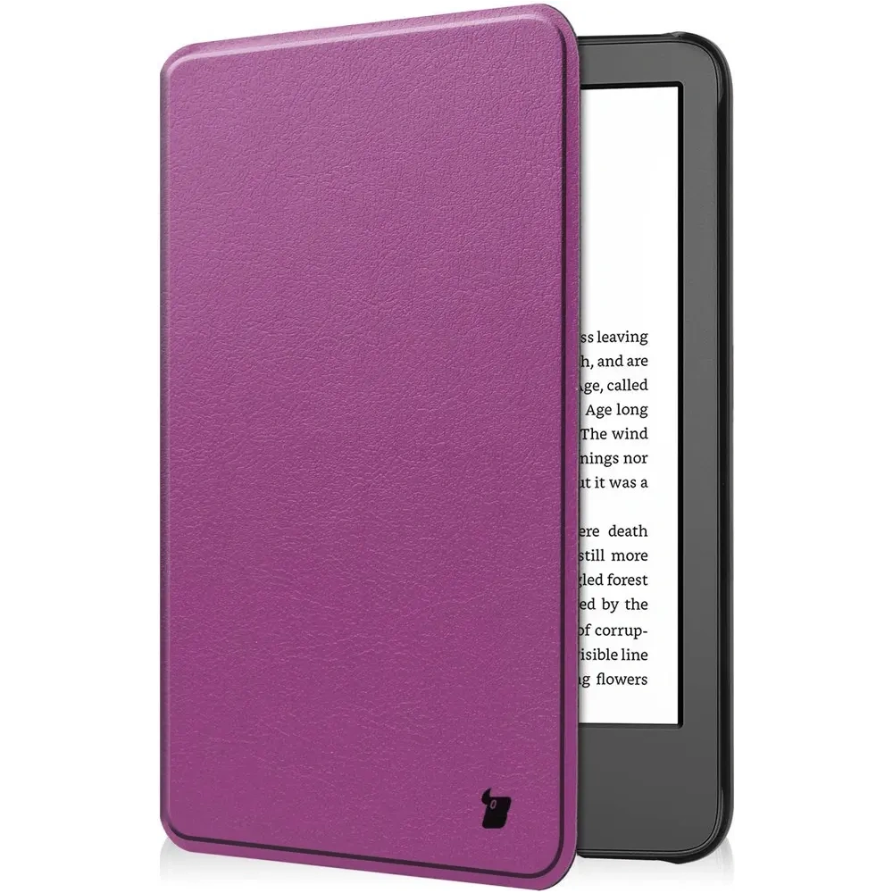 Hurtownia GSM - Bizon Case Tab Croc Amazon Kindle 12 2024 / 11 2022 sötétlila - BIZ2 - {ean13} - Hurt