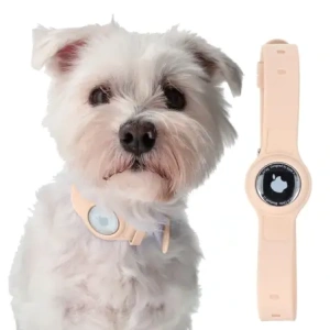 Wholesale Bizon Case Locator Pets Apple AirTag light pink - BIZ4 - {ean13} - Hurt