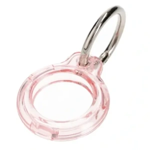 Wholesale Bizon Case Locator Keychain Apple AirTag clear-pink - BIZ7 - {ean13} - Hurt