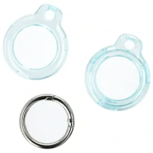 Wholesale Bizon Case Locator Keychain Apple AirTag clear-mint - BIZ8 - {ean13} - Hurt