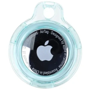 Wholesale Bizon Case Locator Keychain Apple AirTag clear-mint - BIZ8 - {ean13} - Hurt