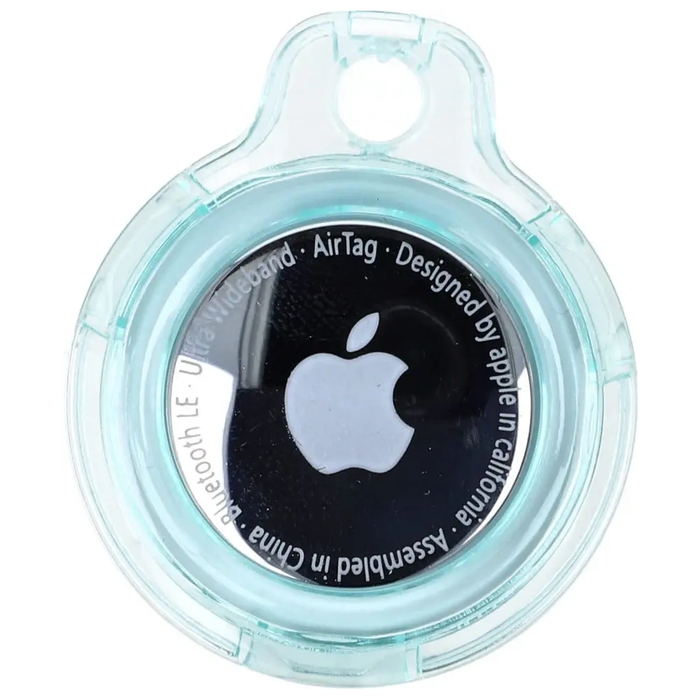 Hurtownia GSM - Bizon Case Locator Schlüsselanhänger Apple AirTag klar-minze - BIZ8 - {ean13} - Hurt