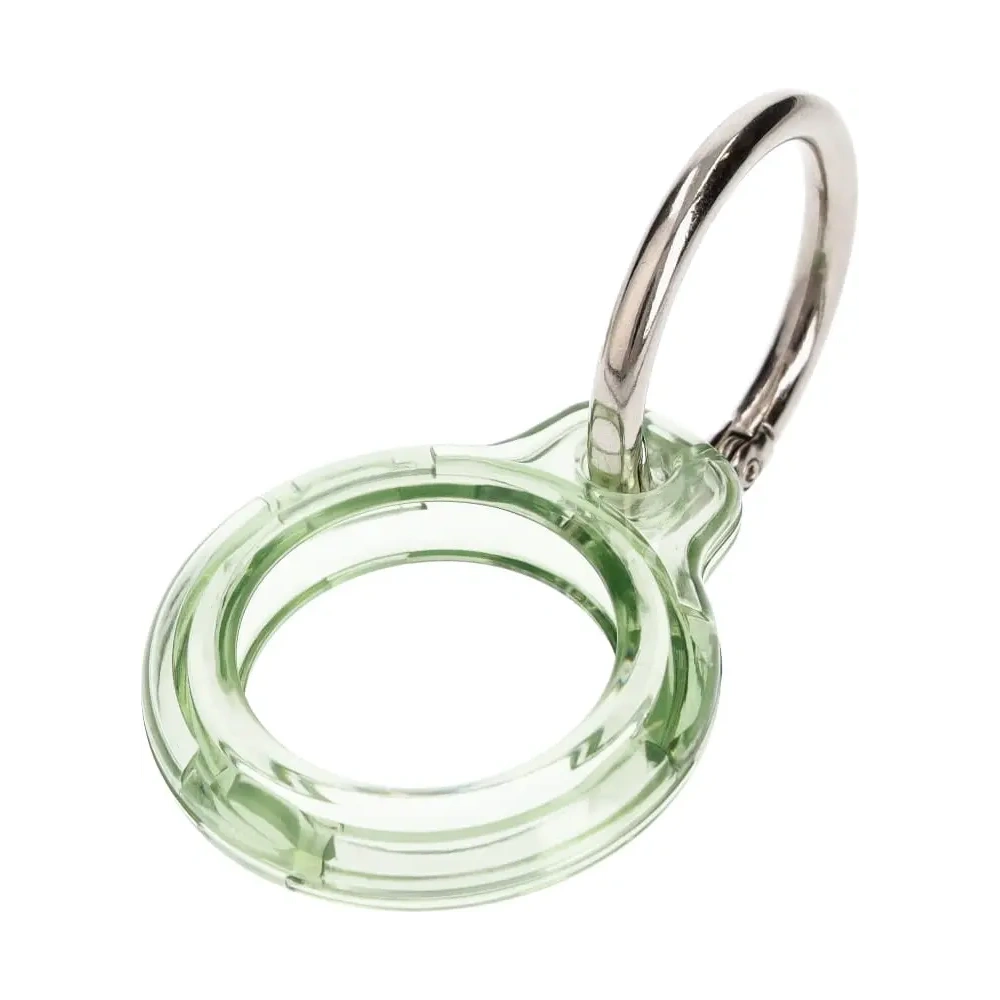 Hurtownia GSM - Bizon Case Locator Cheie Apple AirTag verde-transparent - BIZ12 - {ean13} - Hurt