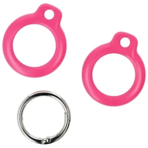 Wholesale Bizon Case Locator Keychain Apple AirTag pink - BIZ13 - {ean13} - Hurt