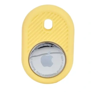 Wholesale Bizon Case Locator Travel Apple AirTag yellow - BIZ17 - {ean13} - Hurt