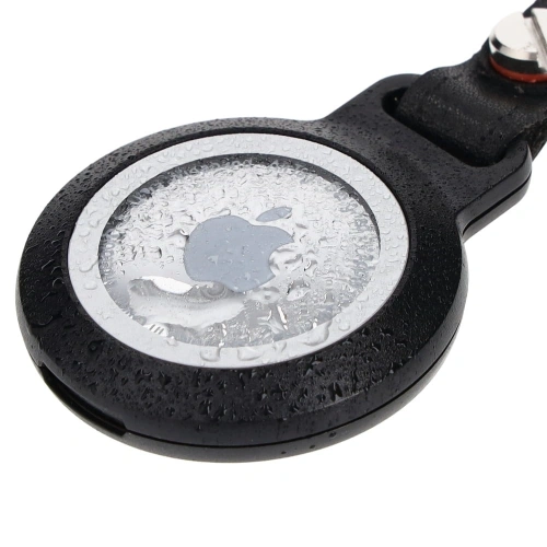 Etui Bizon Case Locator Waterproof do Apple AirTag czarne